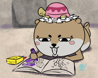 Chii-tan's Coloring Book Chii-tan's Coloring Book