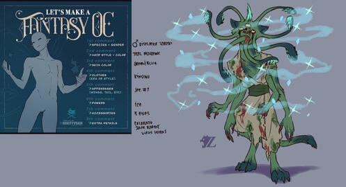 Let's Make a Monster, I Mean Fantasy OC Let's Make a Monster, I Mean Fantasy OC