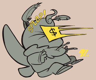 (Sketch) Moth Cheesed