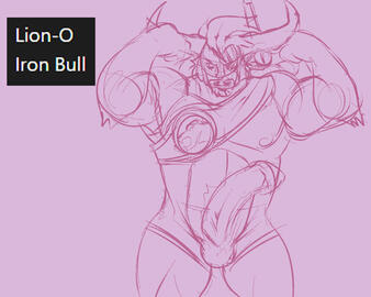 (Wheel of Hunks) Lion-O x Iron Bull (Wheel of Hunks) Lion-O x Iron Bull