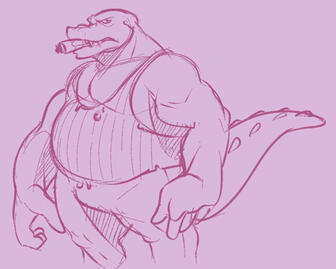 (Sketch) Gator Daddy