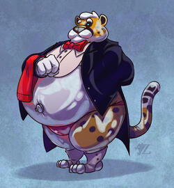 Rubber Cheetah Butler