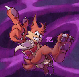 (Fanart) Bubsy 4D