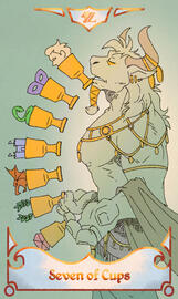 (Tarot Project) Luxandr, the Seven of Cups (Tarot Project) Luxandr, the Seven of Cups