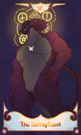 (Tarot Project) Akaryuterra, the Heirophant (Tarot Project) Akaryuterra, the Heirophant