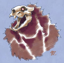 (Sketch) Lion Skull Yelling into the Void (Sketch) Lion Skull Yelling into the Void