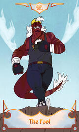 (Tarot Project) Roug, the Fool (Tarot Project) Roug, the Fool