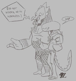 (Sketch) Nith and Brian (Sketch) Nith and Brian