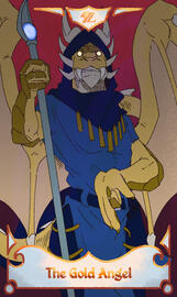 (Tarot Project) Ethonian, the Gold Angel (Tarot Project) Ethonian, the Gold Angel