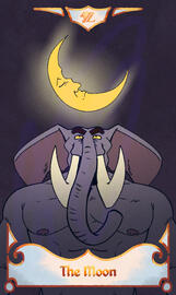 (Tarot Project) Dominic, the Moon (Tarot Project) Dominic, the Moon