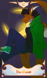 (Tarot Project) Toku, the Moon (Tarot Project) Toku, the Moon