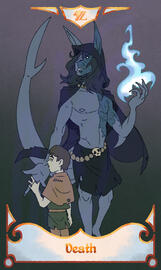 (Tarot Project) Hel, the Death (Tarot Project) Hel, the Death