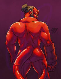 (Fanart) Hellboy's Looking (Fanart) Hellboy's Looking