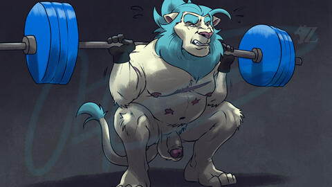 Zeiros Doing the Squats Zeiros Doing the Squats