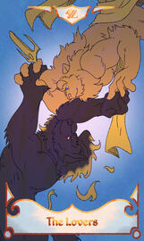 (Tarot Project) Dante and Ender, the Lovers (Tarot Project) Dante and Ender, the Lovers
