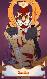 (Tarot Project) Mercer, the Justice (Tarot Project) Mercer, the Justice