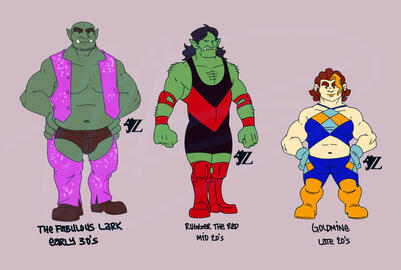 (Sketch) Warband Wrestling Original Characters (Sketch) Warband Wrestling Original Characters