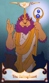 (Tarot Project) Ender, the Heirophant (Tarot Project) Ender, the Heirophant