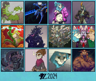 2024 Art in Review (Normal Flavor) 2024 Art in Review (Normal Flavor)