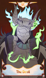 (Tarot Project) Don Leio, the Devil (Tarot Project) Don Leio, the Devil