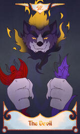 (Tarot Project) Dante, the Devil (Tarot Project) Dante, the Devil
