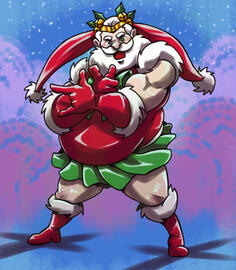 (Fanart) Sailor Santa - Alt (@lartist; Twitter)