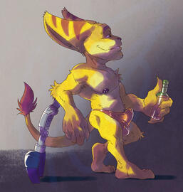 (Fanart; Sketch) Ratchet Unwinding (Fanart; Sketch) Ratchet Unwinding