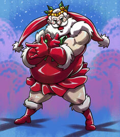 (Fanart) Sailor Santa (@lartist; Twitter)