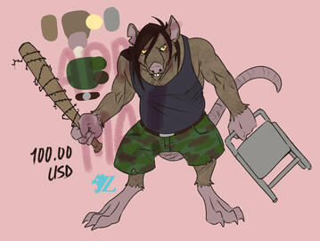 (Adoptable) Rat Hardcore