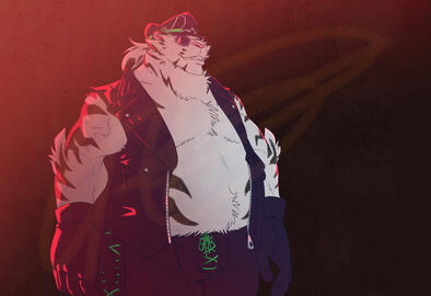 (Fanart) Jin HUGE (Dislyte) (Fanart) Jin HUGE (Dislyte)