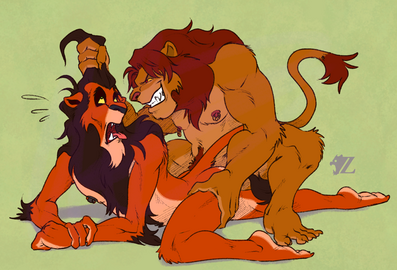 Simba and Scar Are Hoes