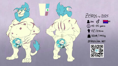 Zeiros Lion Ref Sheet v.2025 Censored Zeiros Lion Ref Sheet v.2025 Censored