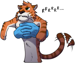 (Commission) Furball in Air Jail (Commission) Furball in Air Jail