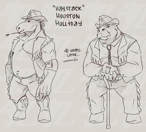 (Sketch) "Haystack" Houston Holliday