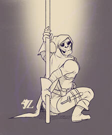 (Fanart) Taskmaster on a Stripper Pole (Fanart) Taskmaster on a Stripper Pole