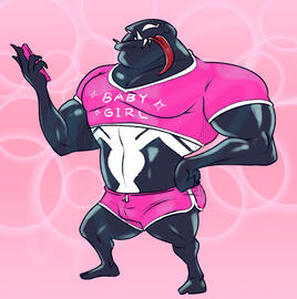 (Fanart) Babygirl Venom Again