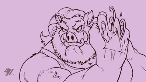 (Sketch) Pig Ganon (Sketch) Pig Ganon