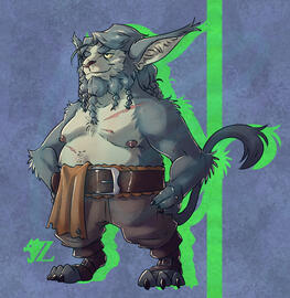 (Fanart) Serafen Shirtless