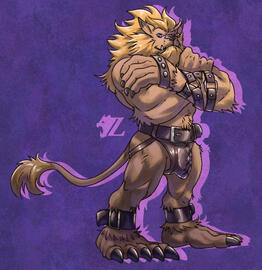 (Fanart) Leomon (Fanart) Leomon