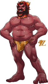 Gideon Coal Pinup