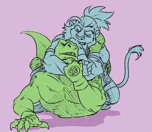 (Sketch) Killing Bite Neo (KnockoutLizard; Bluesky)