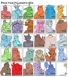 Draw Your Followers&#39; OCs