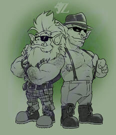 Naylz and Jones (AmigaSquare; Bluesky)