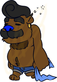 (Commission) Pocket Critter: Bear Legend (@TheLegend2973; Twitter)