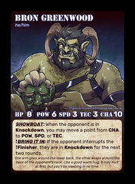 (Orctober Card Game) Bron Greenwood (Orctober Card Game) Bron Greenwood