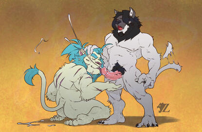 (Commission) Acolyte and Zeiros