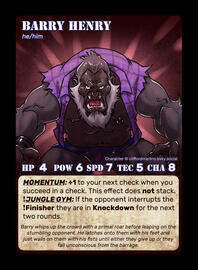 (Orctober Card Game) Barry Henry