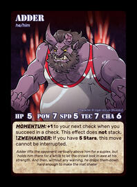 (Orctober 2025 Card Game) Adder (Orctober 2025 Card Game) Adder