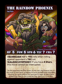 (Orctober 2025 Card Game) The Rainbow Phoenix