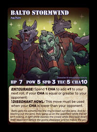 (Orctober Card Game) Balto Stormwind